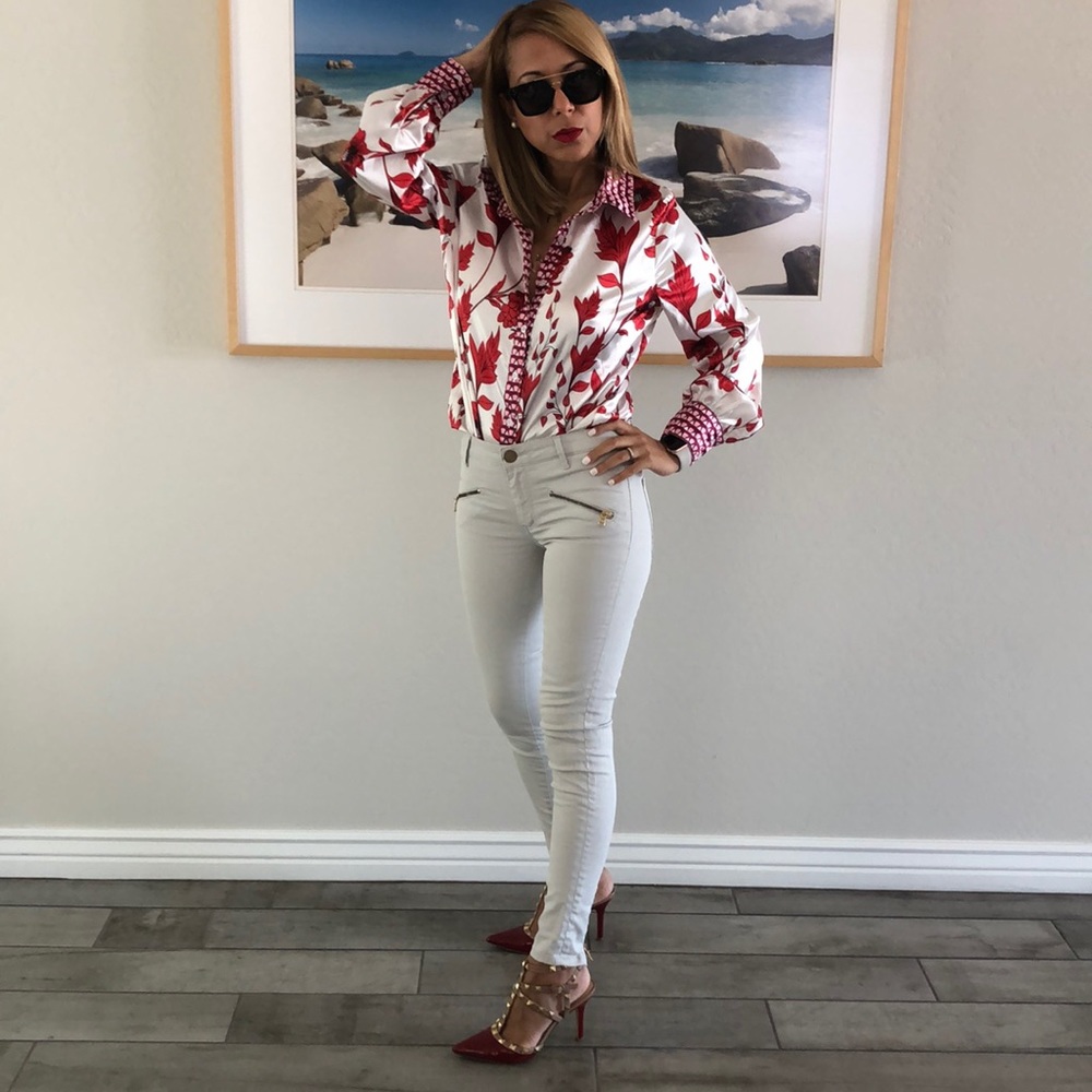 ❤️Savory Satin Blouse ❤️